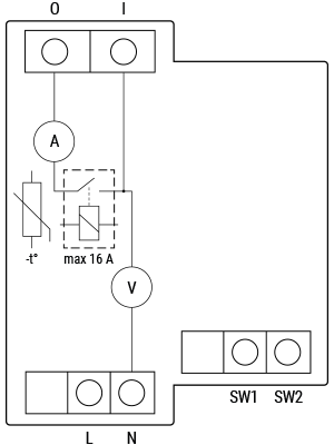 Shelly Pro 1PM - WiFi Relais für Hutschienenmontage mit Leistungsmessung