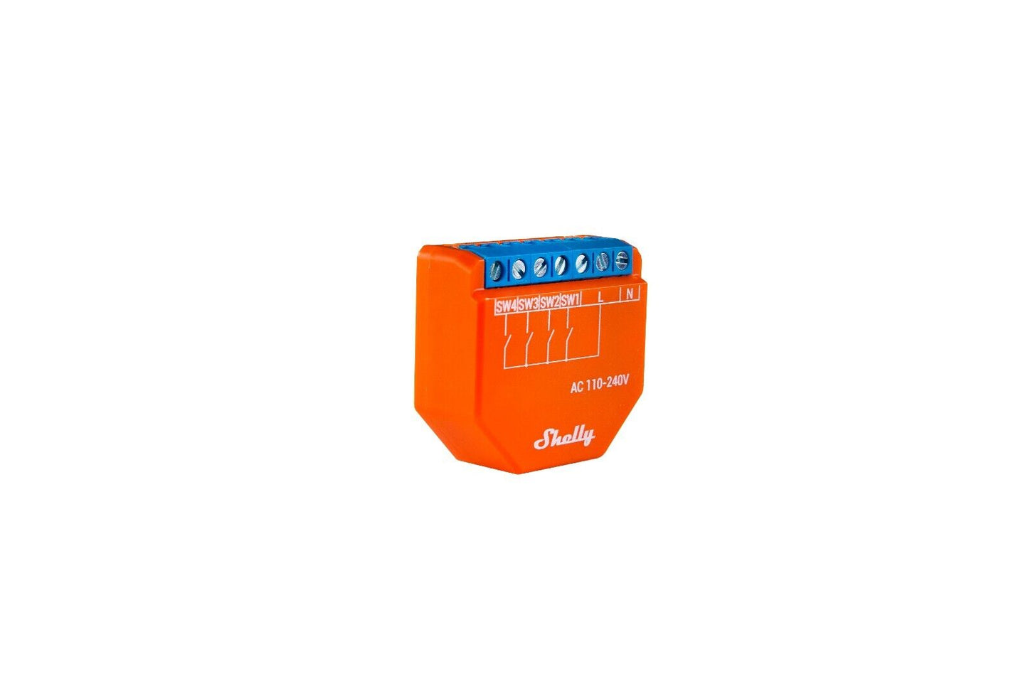 Shelly Plus i4 WiFi Multi Switch - WLAN smart Sensor für 4 Schalter/Taster