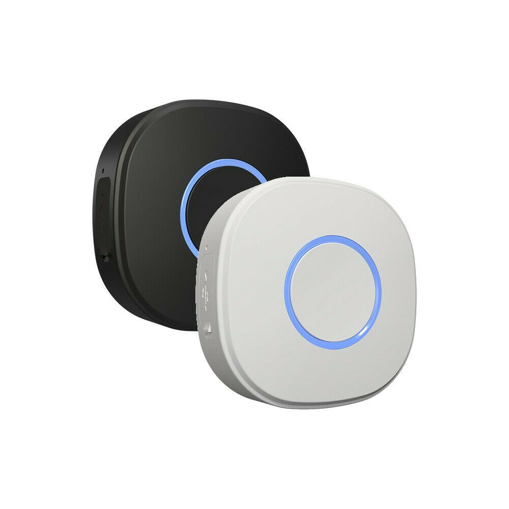 Shelly Button1 - WLAN Taster mit Akku und LED-Ring - schwarz oder weiß