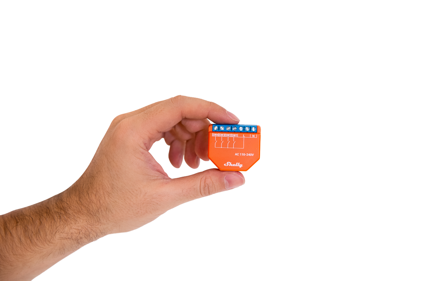 Shelly Plus i4 WiFi Multi Switch - WLAN smart Sensor für 4 Schalter/Taster