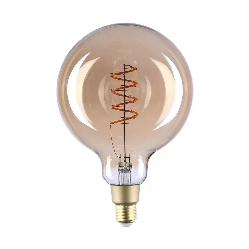 Shelly Vintage G125 - WLAN Smart Leuchtmittel Warmweiß 4W dimmbar E27 Globe