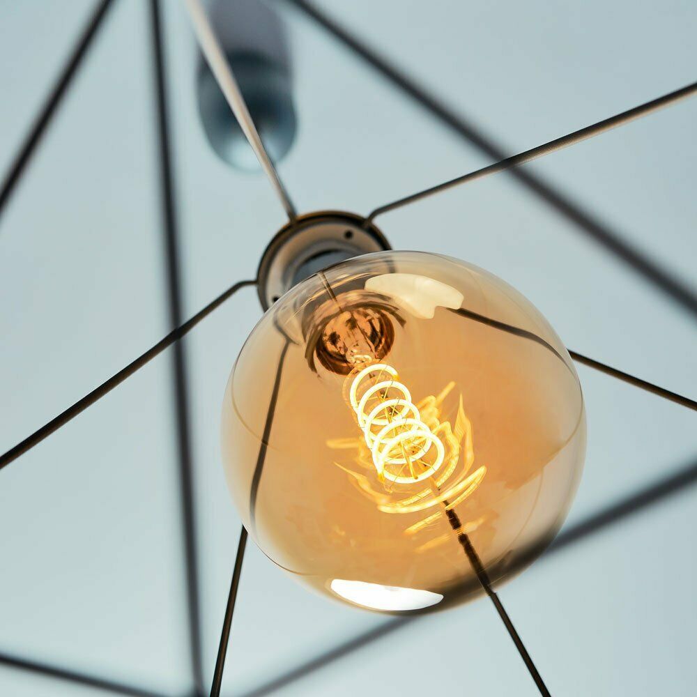 Shelly Vintage G125 - WLAN Smart Leuchtmittel Warmweiß 4W dimmbar E27 Globe