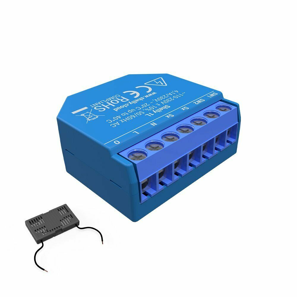 Shelly 1L WLAN Schalter - auch ohne Neutralleiter!