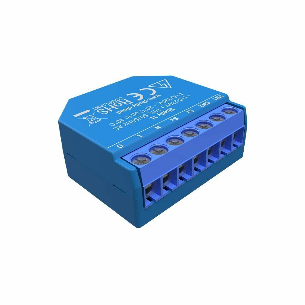 Shelly 1L WLAN Schalter - auch ohne Neutralleiter!
