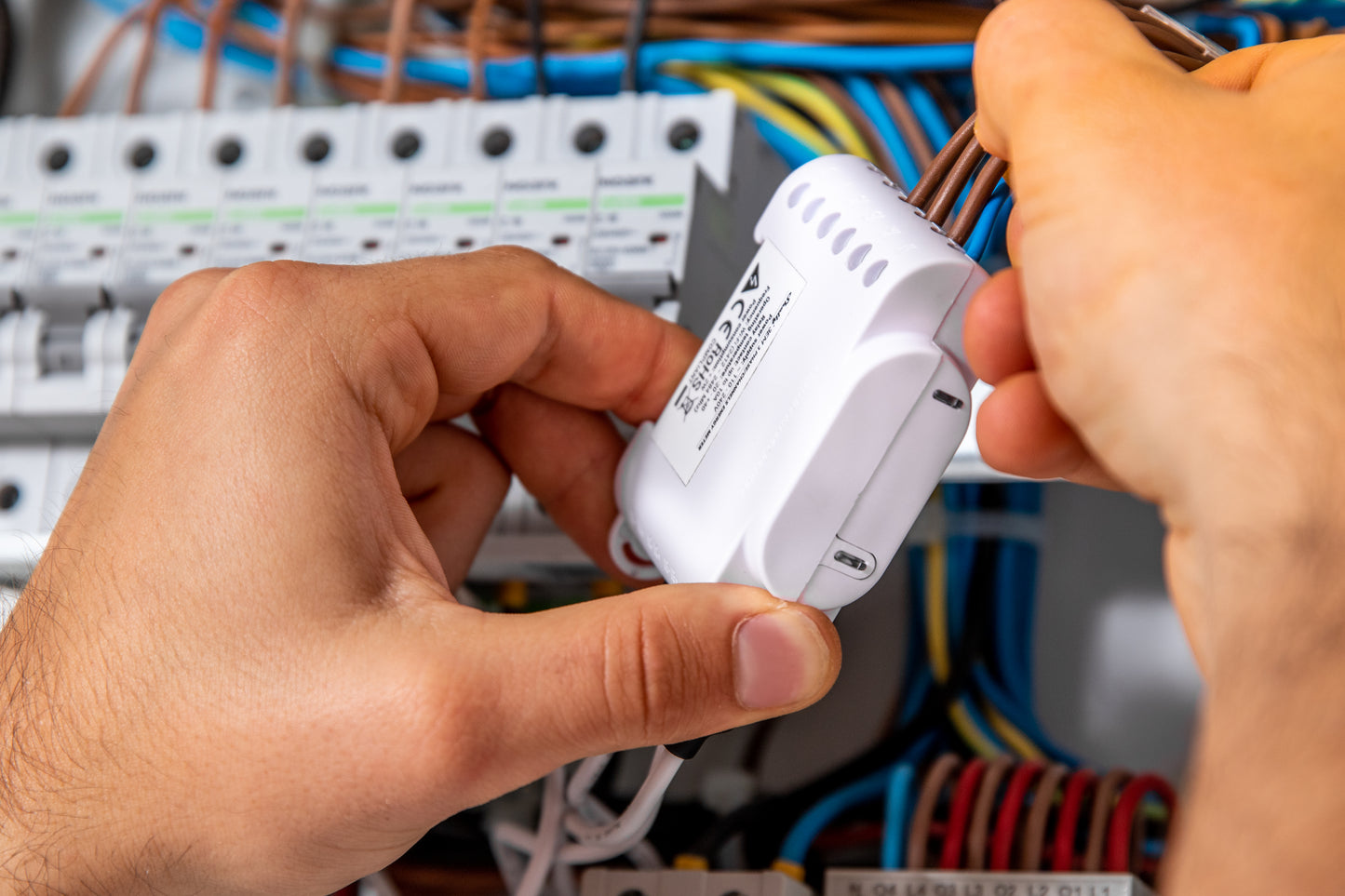 Shelly 3EM - 3 Phasen Energiezähler für Hutschienenmontage