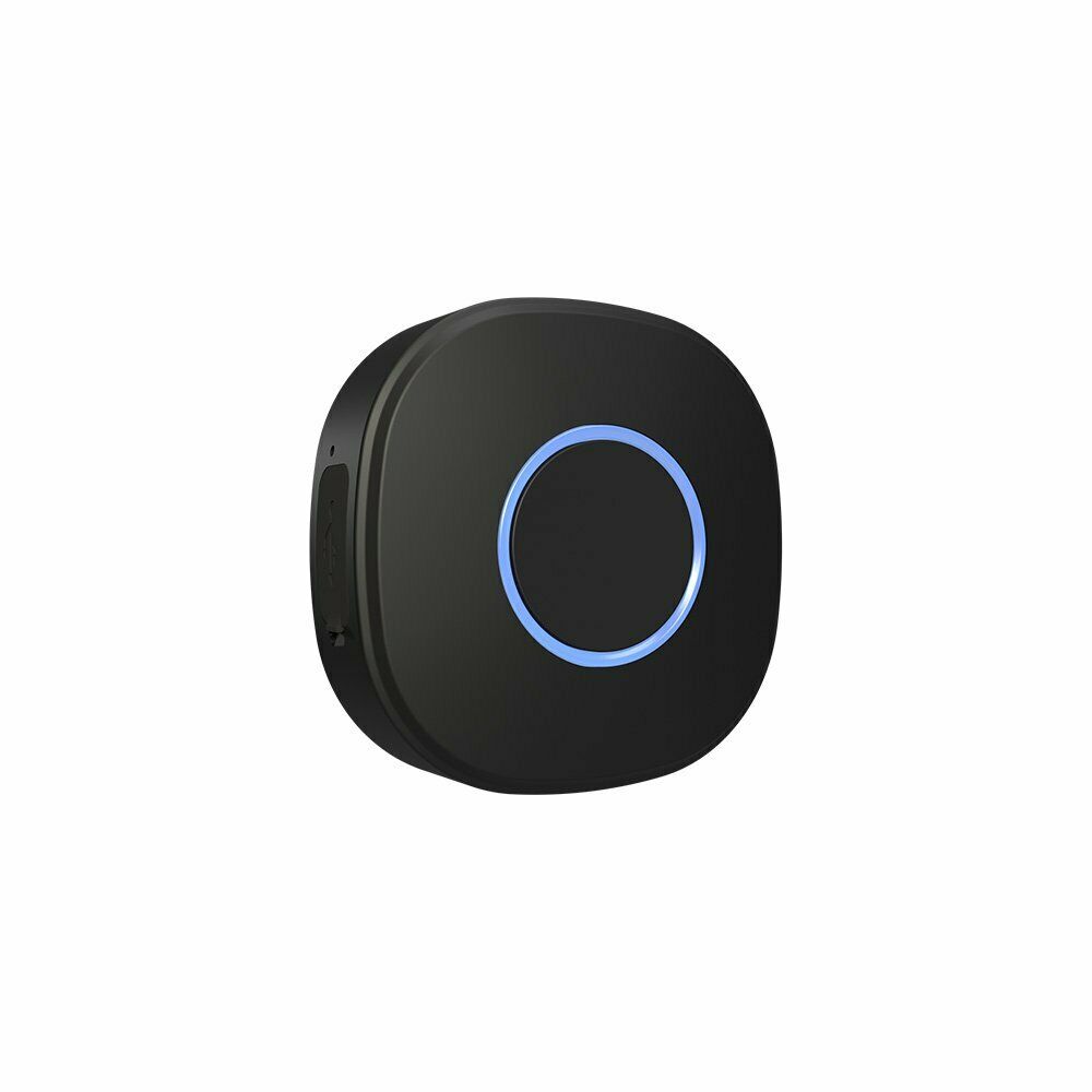 Shelly Button1 - WLAN Taster mit Akku und LED-Ring - schwarz oder weiß